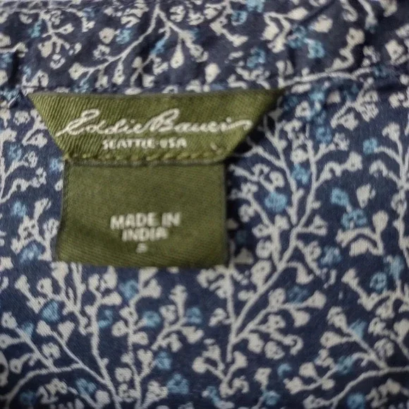 Eddie Bauer S blue/white - Picture 3 of 3